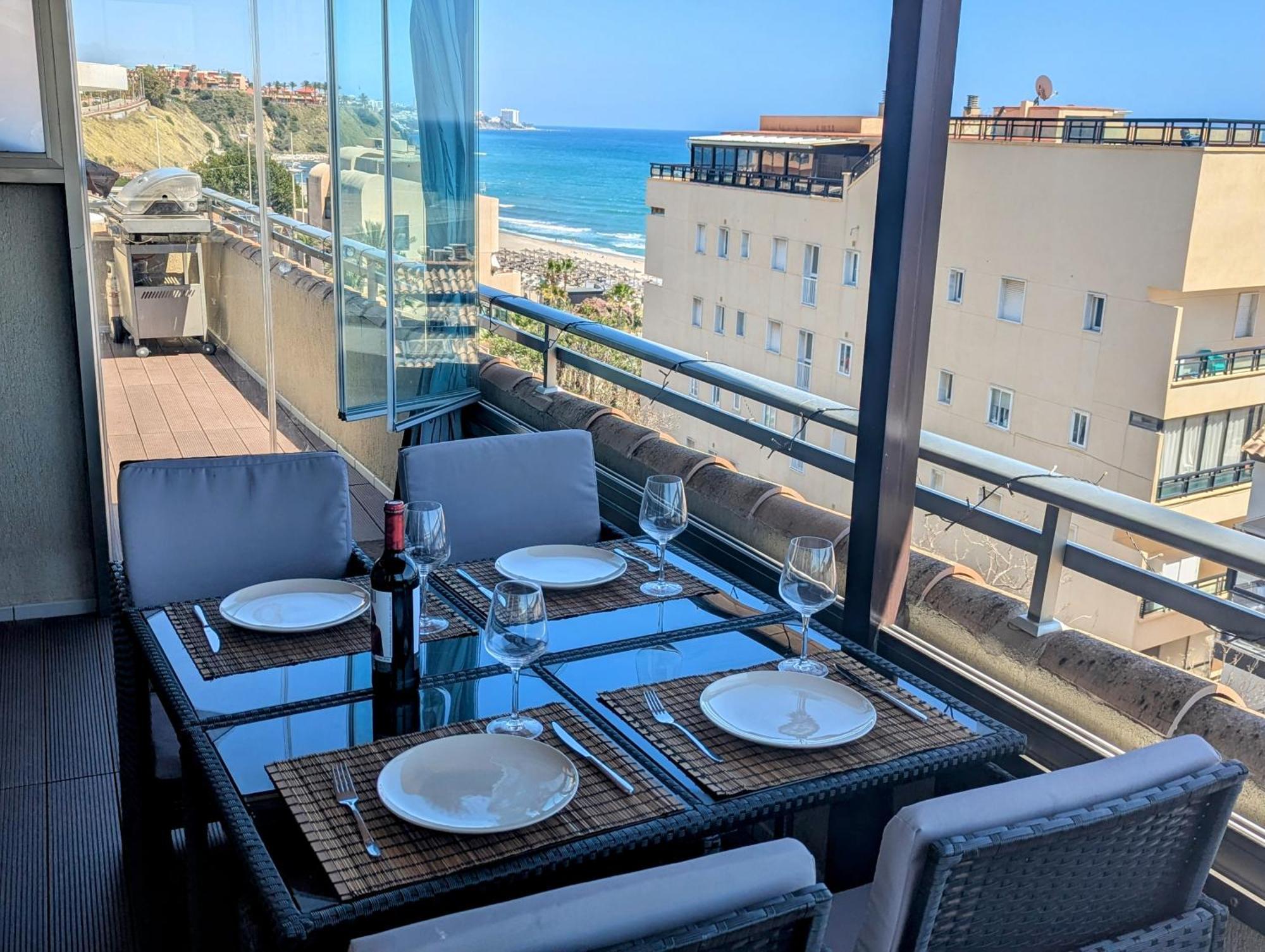 Modern Penthouse Apartment - 1 Min From The Beach Fuengirola Esterno foto
